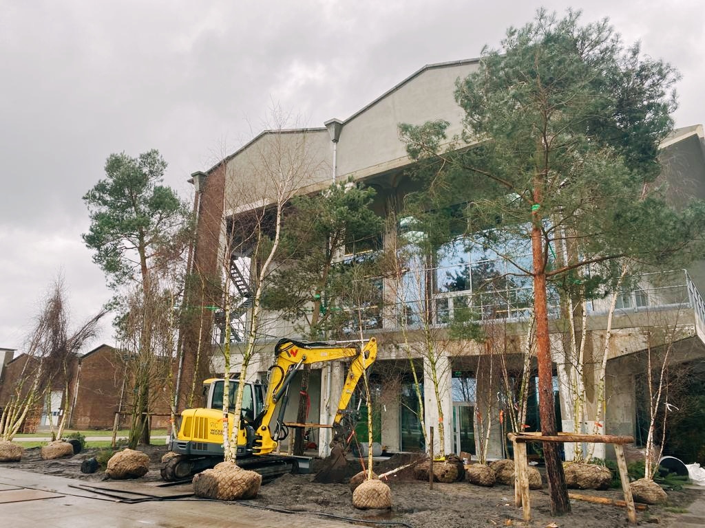 De groene transformatie van Gebouw KB op IPKW in Arnhem