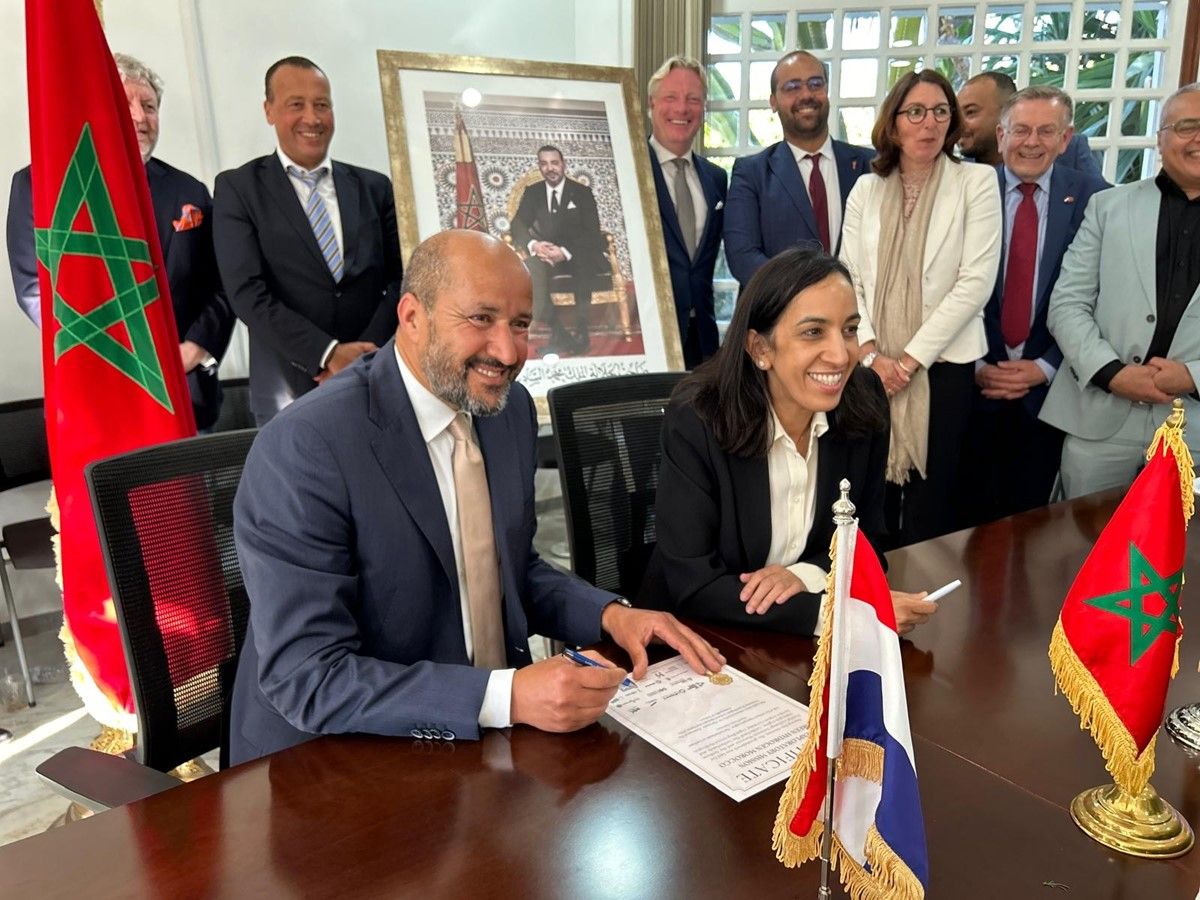 Schipper Bosch neemt deel aan verkenningsmissie waterstof in Marokko