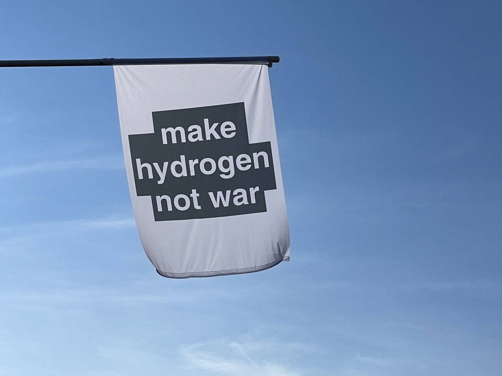 Make Hydrogen Not War