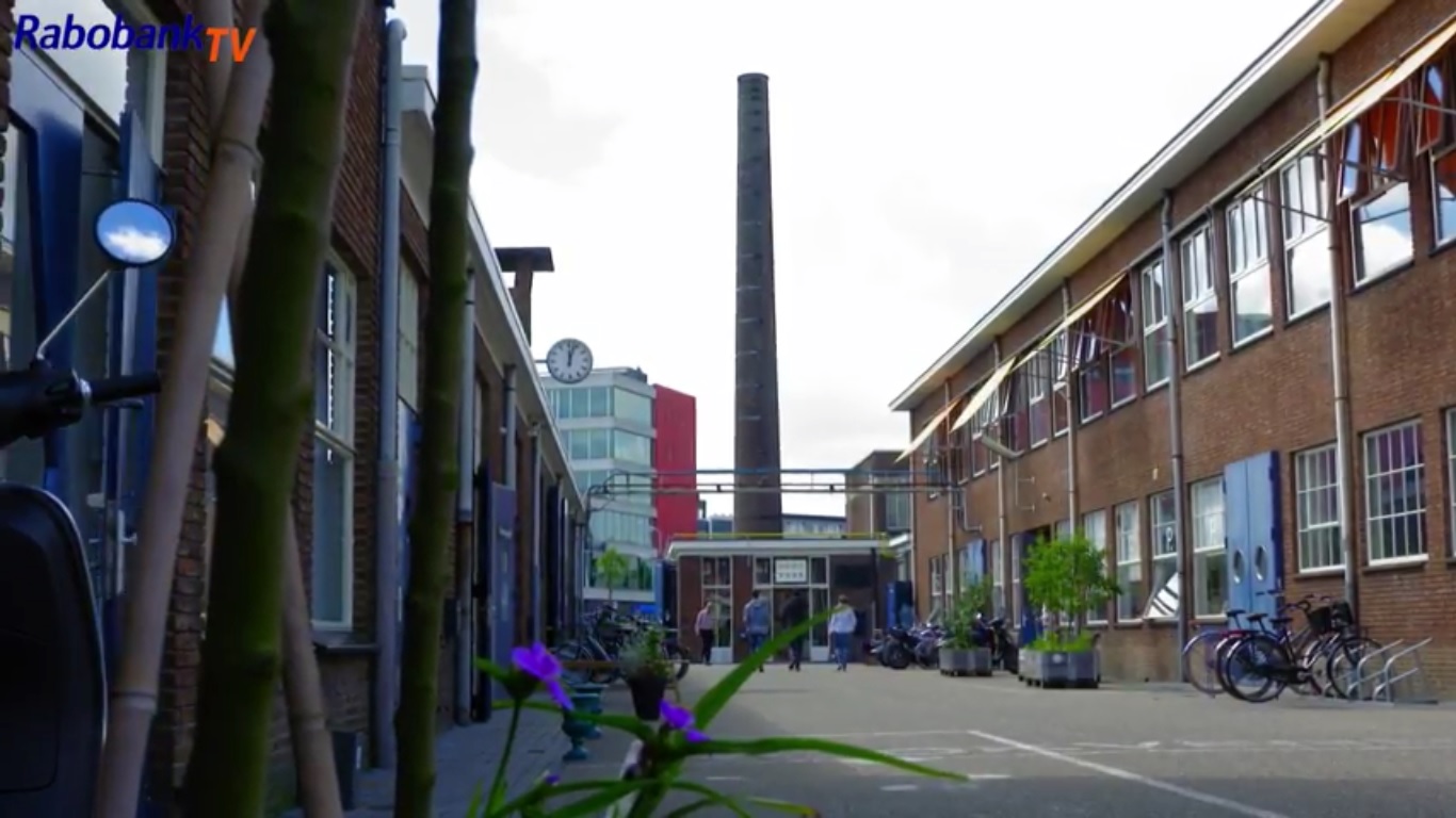 Rabobank TV in De Nieuwe Stad