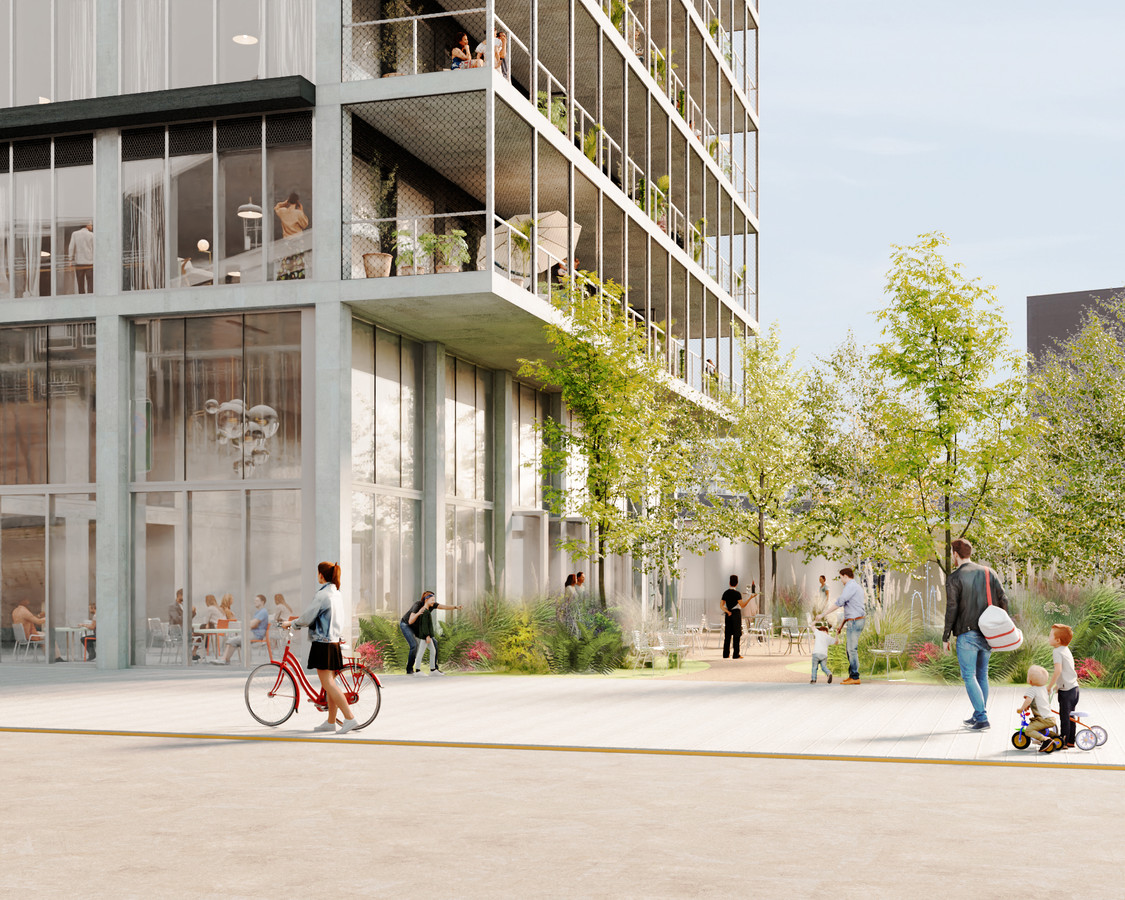 “In De Nieuwe Stad wordt straks niet alleen gewoond, maar ook volop gewerkt, geleerd en gerecreëerd”