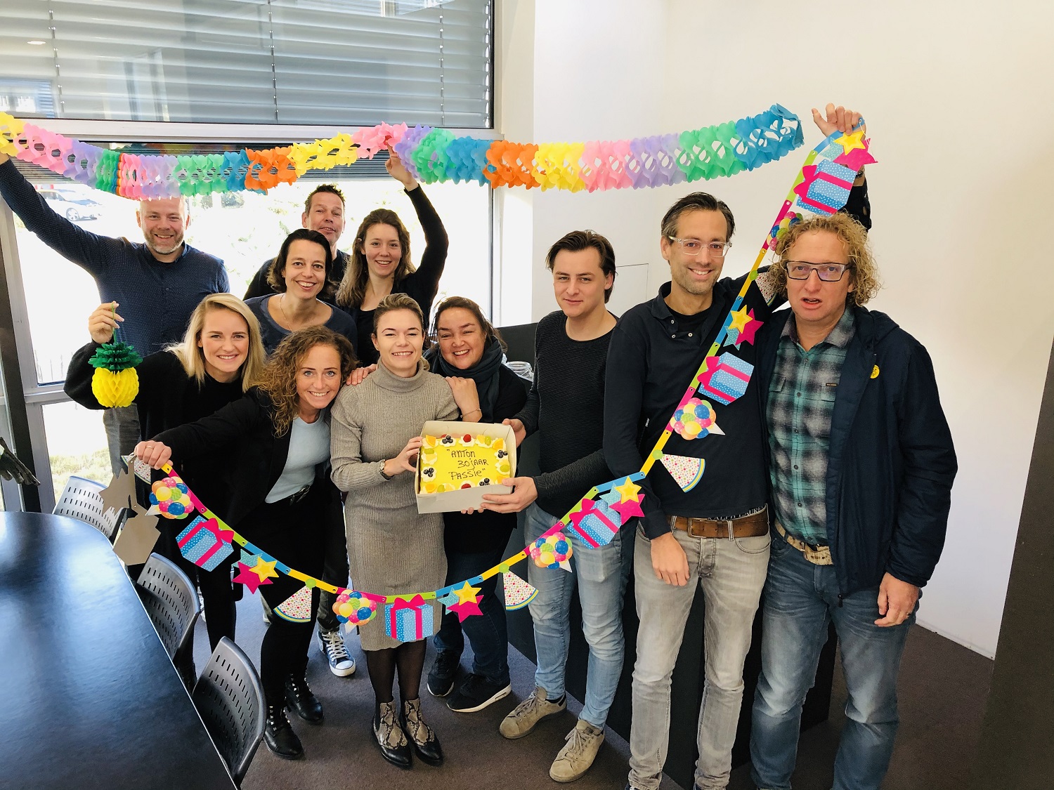 Anton 30 jaar in dienst