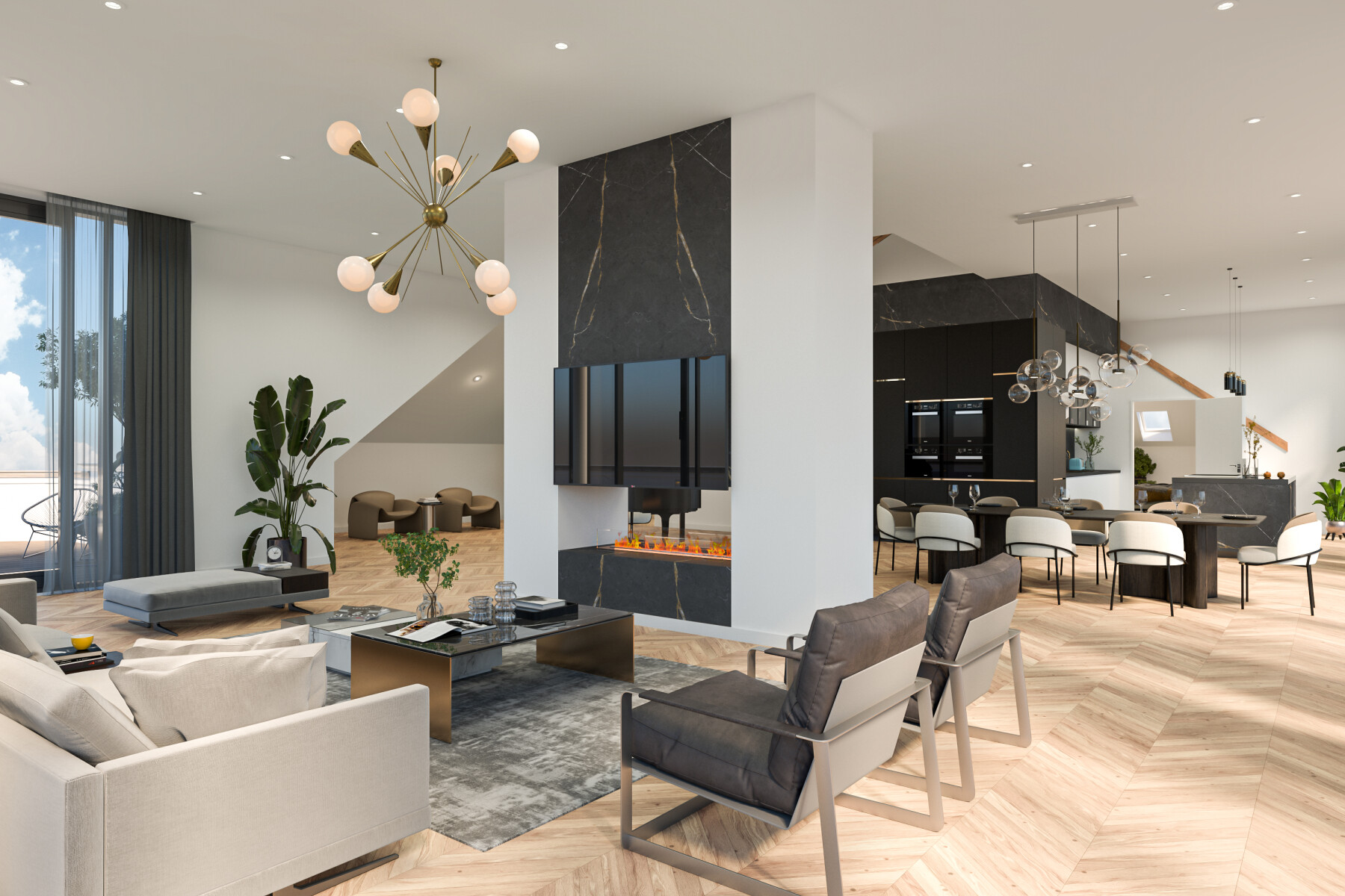 Nu in de verkoop: het luxe penthouse in de historische villa op Landgoed Klingelbeek