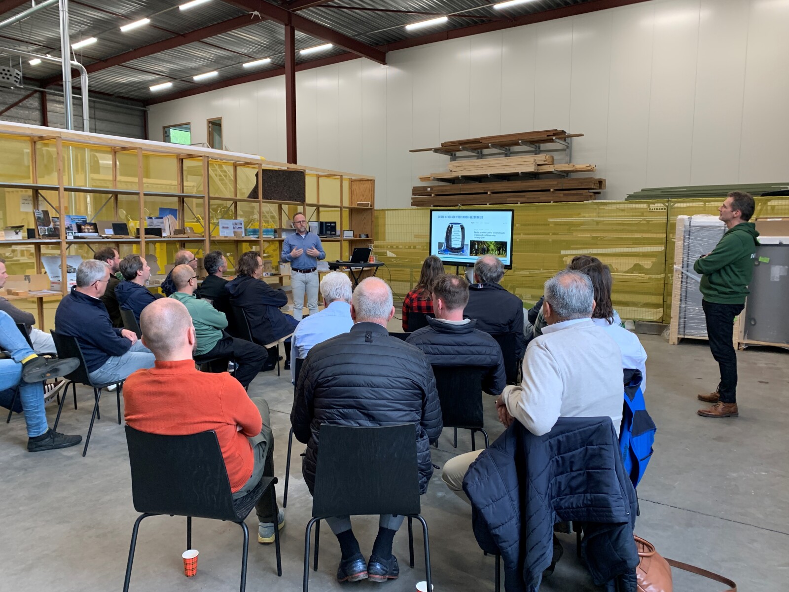 Duurzaamheidsmiddag in het Innovatielab bij Karbouw