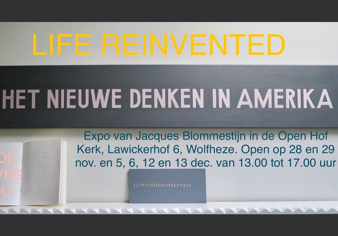 Laatste activiteit in Open Hof Kerk in Wolfheze: expositie kunstenaar Jacques Blommestijn