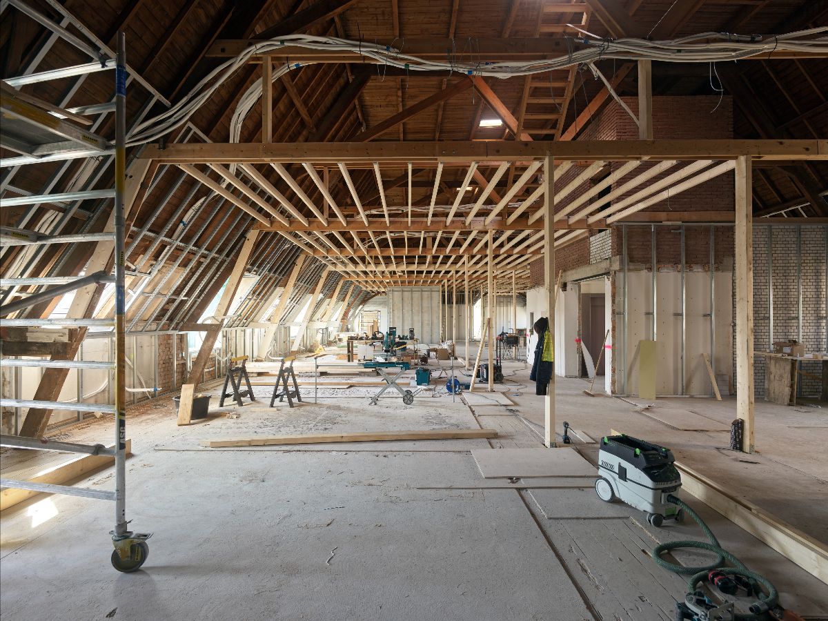 Update: renovatie van het Zusterhuis in volle gang